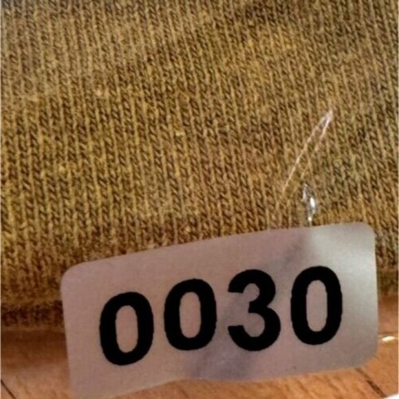 Army Green Crop Tee Ireland Erin Go Bragh Short Sleeve Distressed Cotton‎ Medium - Picture 8 of 8